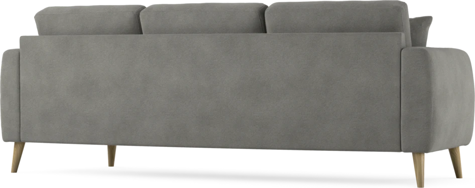 Eden - 3-sits soffa svängd - Grå
