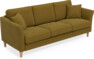Eden - 3-sits soffa - Gul