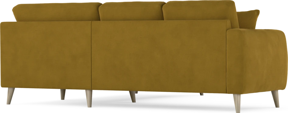 Eden - Hörnsoffa, 2+2-sits - Gul