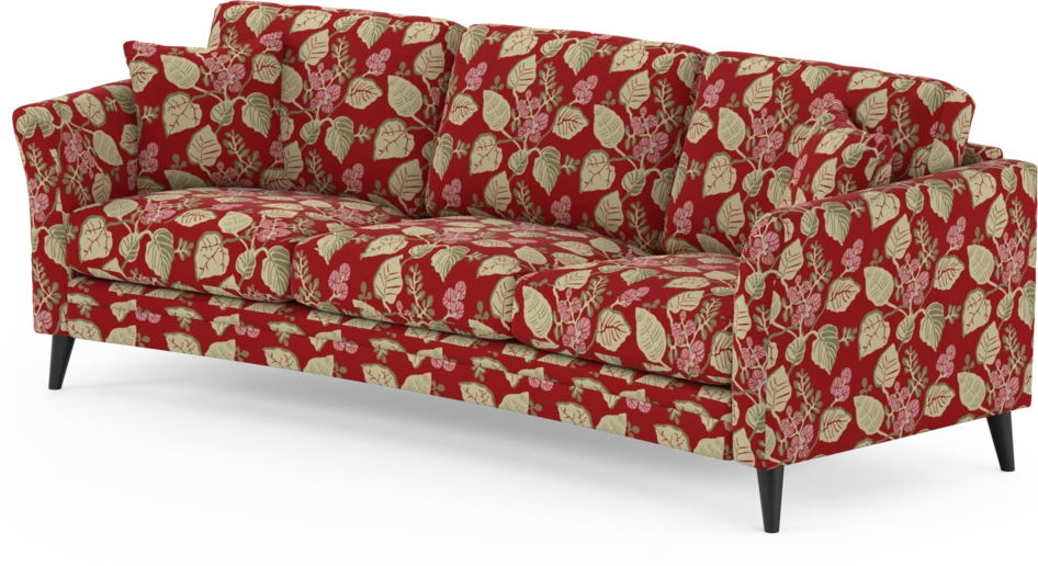 Eden - 3-sits soffa svängd - Flerfärgad