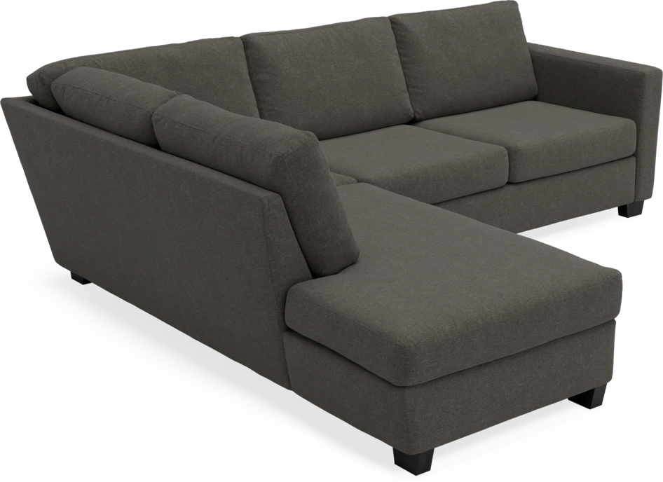 Friday - 2,5-sits soffa med divan vänster - Grå