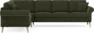 Eden - Hörnsoffa, 2+3-sits - Grön