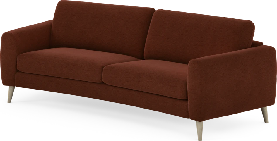 Bridge - 3-sits soffa svängd - Orange