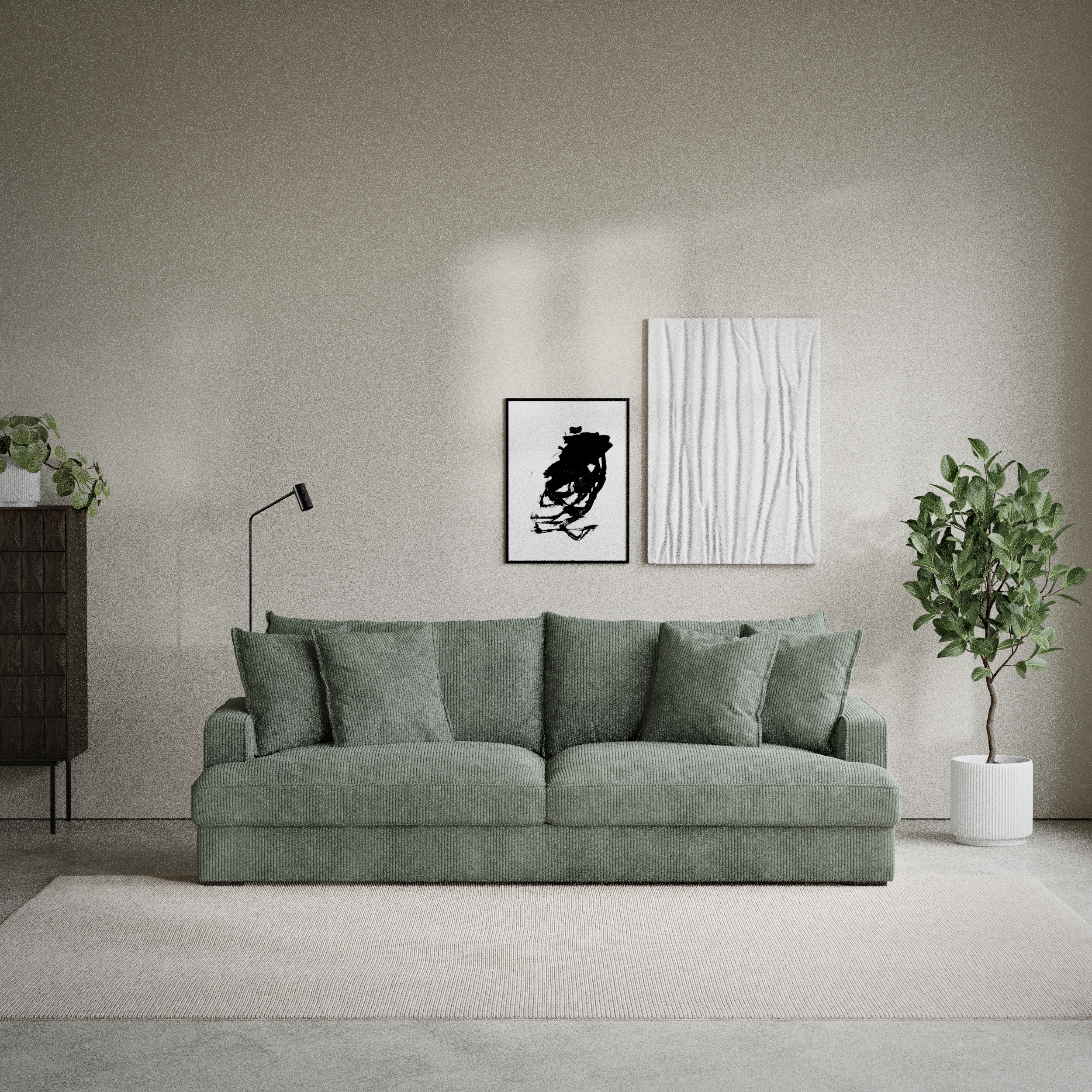 Mila, 4-sits soffa