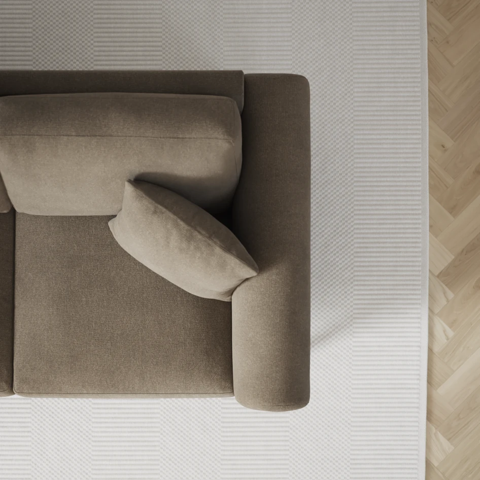 Eden - Hörnsoffa, 2+2-sits - Beige
