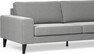 Sierra - 3-sits soffa med divan höger - Grå