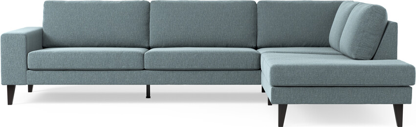 Sierra - 3-sits soffa med divan höger - Blå