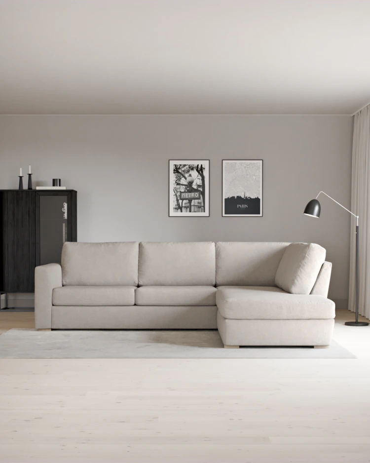 Friday - 2,5-sits soffa med divan höger - inspiration