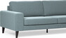 Sierra - 3-sits soffa med divan höger - Blå