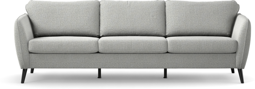 County - 3-sits soffa - Grå