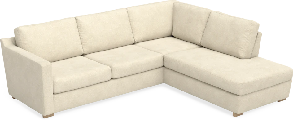 Friday - 2,5-sits soffa med divan höger - Beige