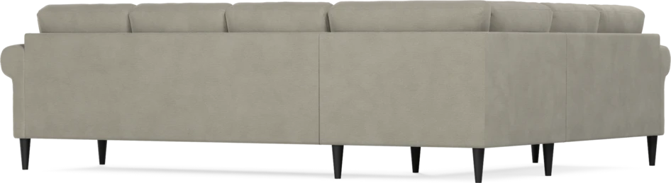 Eden - Hörnsoffa, 2+3-sits - Brun