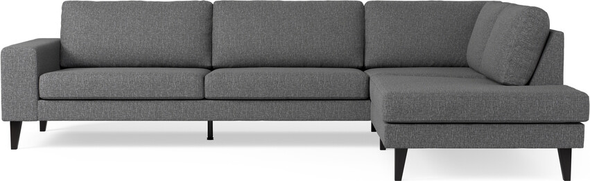 Sierra - 3-sits soffa med divan höger - Grå