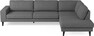 Sierra - 3-sits soffa med divan höger - Grå