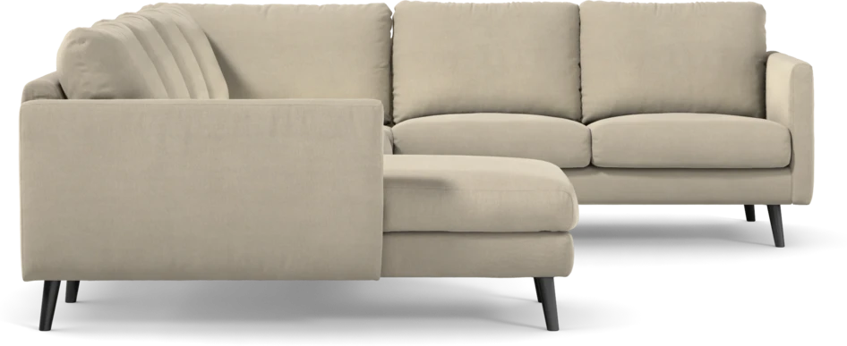 Madison Lux - Hörnsoffa med schäslong vänster - Beige