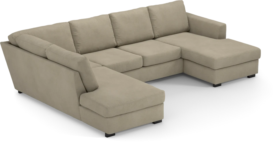 Friday - 3-sits soffa med divan vänster och schäslong höger - Beige