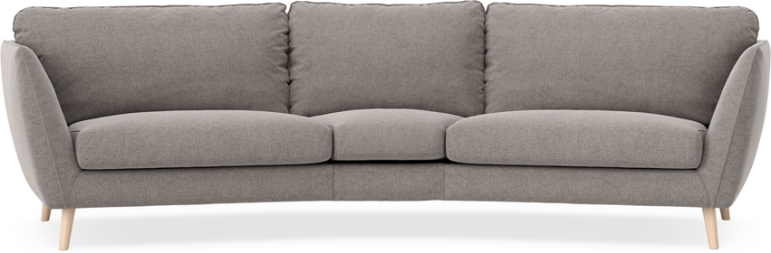 Madison - 3-sits soffa svängd, 90 cm - Beige