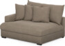 Rossi - 2-sits med armstöd höger - Beige