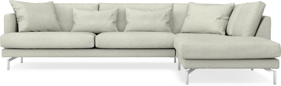 Harper - 3-sits soffa med divan höger - Beige