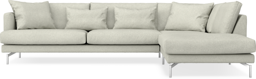 Harper - 3-sits soffa med divan höger - Beige