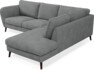 Madison - 2-sits soffa med divan höger - Vit
