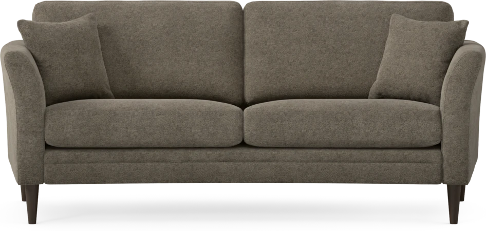 Eden - 2,5-sits soffa svängd - Brun