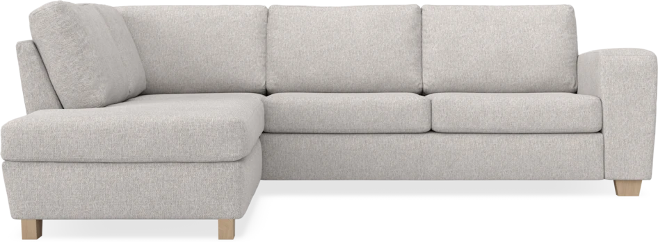 Friday - 2,5-sits soffa med divan vänster - Grå