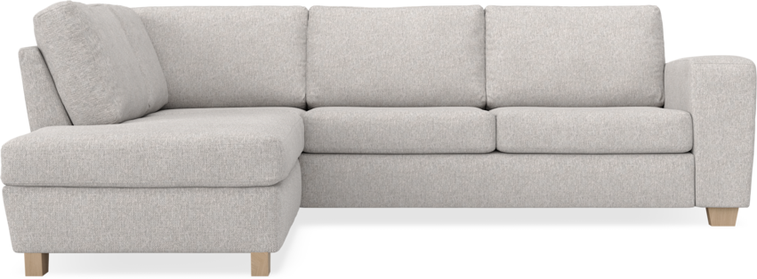 Friday - 2,5-sits soffa med divan vänster - Grå