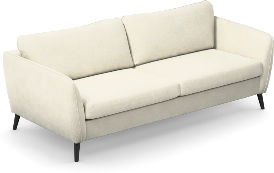 County - 2,5-sits soffa - Vit