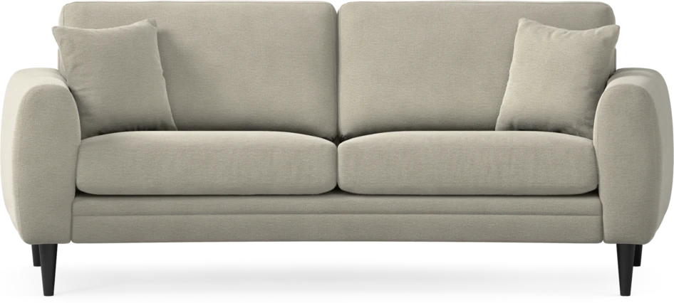 Eden - 2,5-sits soffa svängd - Brun