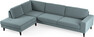 Sierra - 3-sits soffa med divan vänster - Grön