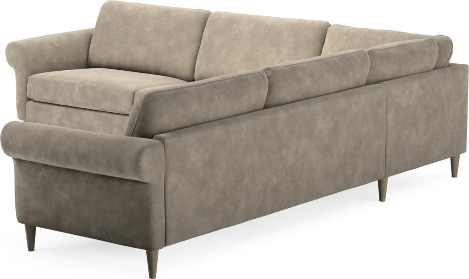 Bridge - Hörnsoffa, 3+3-sits - Beige