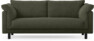Cherrie - 2,5-sits soffa, hel dyna, fast klädsel - Grön