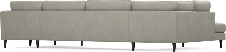 Bridge - 3-sits soffa med divan vänster och schäslong höger - Grå