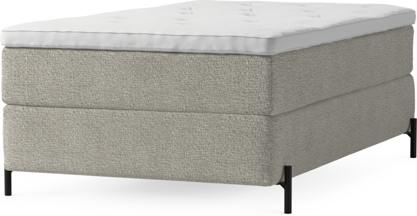 Delux Dream - Kontinentalsäng, enkelsäng 120 cm med bäddmadrass och sängben