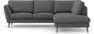 Madison - 2-sits soffa med divan höger - Grå