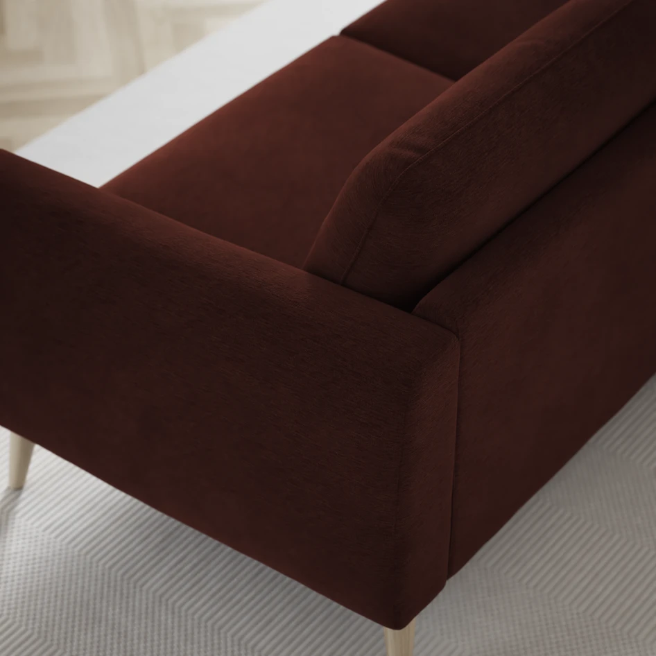 Bridge - 3-sits soffa - Orange