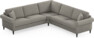 Eden - Hörnsoffa, 2,5+2,5-sits - Grå
