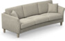 Eden - 3-sits soffa svängd - Brun