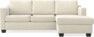 Friday - 3-sits soffa med schäslong höger - Beige