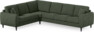 Eden - Hörnsoffa, 2+3-sits - Grön