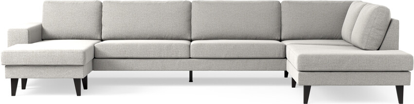 Sierra - 4-sits soffa med schäslong vänster och divan höger - Beige