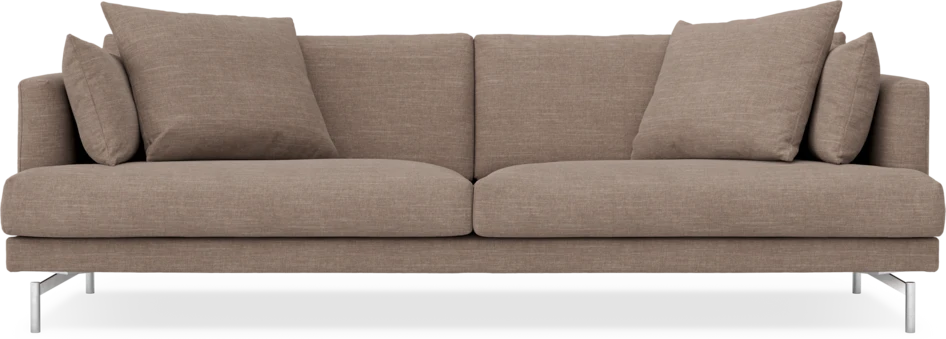 Harper - 4-sits soffa - Brun