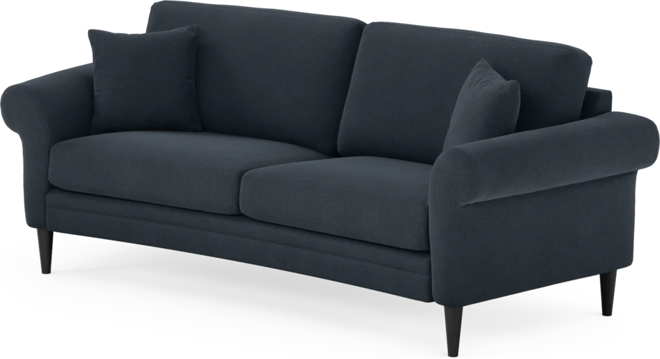 Eden - 2,5-sits soffa svängd - Blå