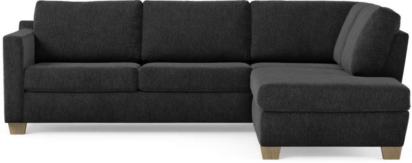 Friday - 2,5-sits soffa med divan höger - Blå