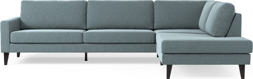 Sierra - 3-sits soffa med divan höger - Blå