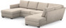 Friday - 3-sits soffa med schäslong vänster och divan höger - Beige