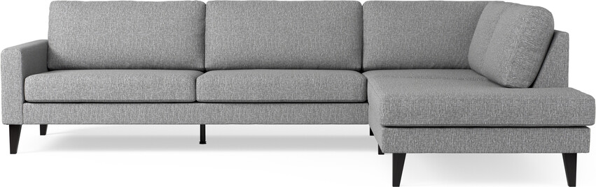 Sierra - 3-sits soffa med divan höger - Grå