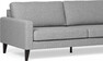 Sierra - 3-sits soffa med divan höger - Grå