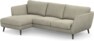 Madison Lux - 2-sits soffa med schäslong vänster - Beige